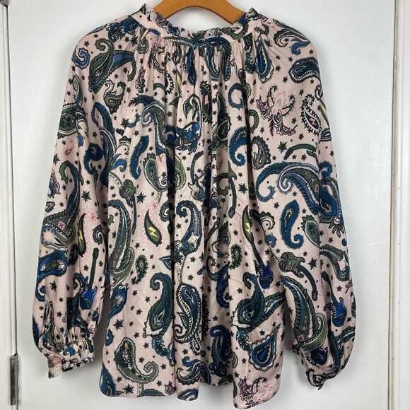 Zadig & Voltaire Multicolor Paisley Blouse - Picture 3 of 7